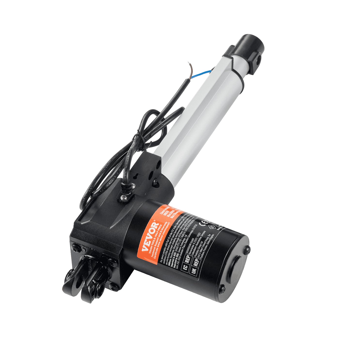 Linearantrieb 12 V 6 Zoll Hochleistungs 1320 lbs/6000 N 0,19 Zoll/s IP44-Schutz