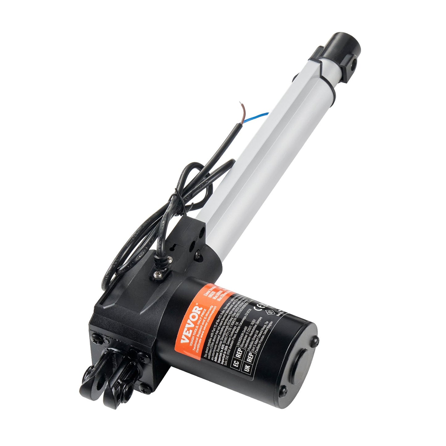 Linearantrieb 12 V 8 Zoll Hochleistungs 1320 lbs/6000 N 0,19 Zoll/s IP44-Schutz