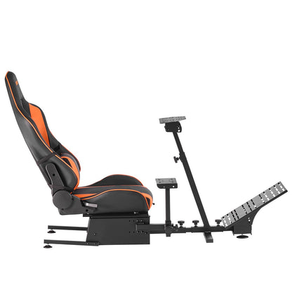 Racing Wheel Stand, Heavy-Duty Simulator Cockpit Steering Wheel Stand, Fit Logitech G25, G27, G29, G920, G923, Thrustmaster T300RS, TX F458, T500RS, T3PA-PRO (F1/GT) and CSR Pedals