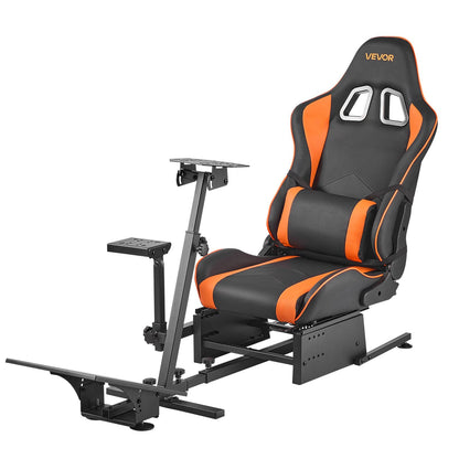 Racing Wheel Stand, Heavy-Duty Simulator Cockpit Steering Wheel Stand, Fit Logitech G25, G27, G29, G920, G923, Thrustmaster T300RS, TX F458, T500RS, T3PA-PRO (F1/GT) and CSR Pedals