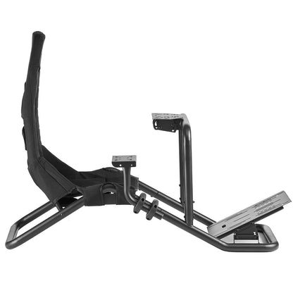 Racing Wheel Stand, Heavy-Duty Integrated Simulator Cockpit Steering Stand, Fit Logitech G25,G27,G29,G920,G923, Thrustmaster T300RS,TX F458,T500RS,T3PA-PRO (F1/GT) and CSR Pedals, Black