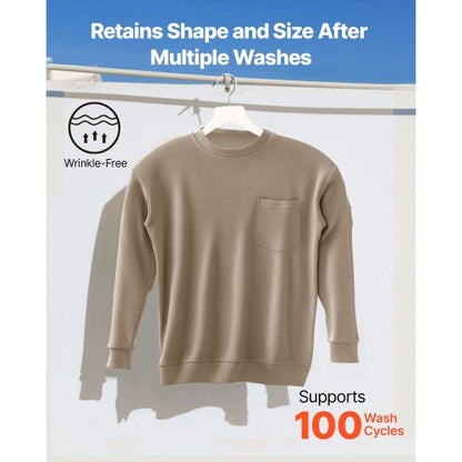 FR Skjortor, Flamskyddande Långärmade Kläder Lätt 7 oz Andningsbar Bomull, Herr Flamhämmande Arbetsskjorta med Förkrympbehandling och Ficka, För Svetsare, Elektriker, Grå L |  EU