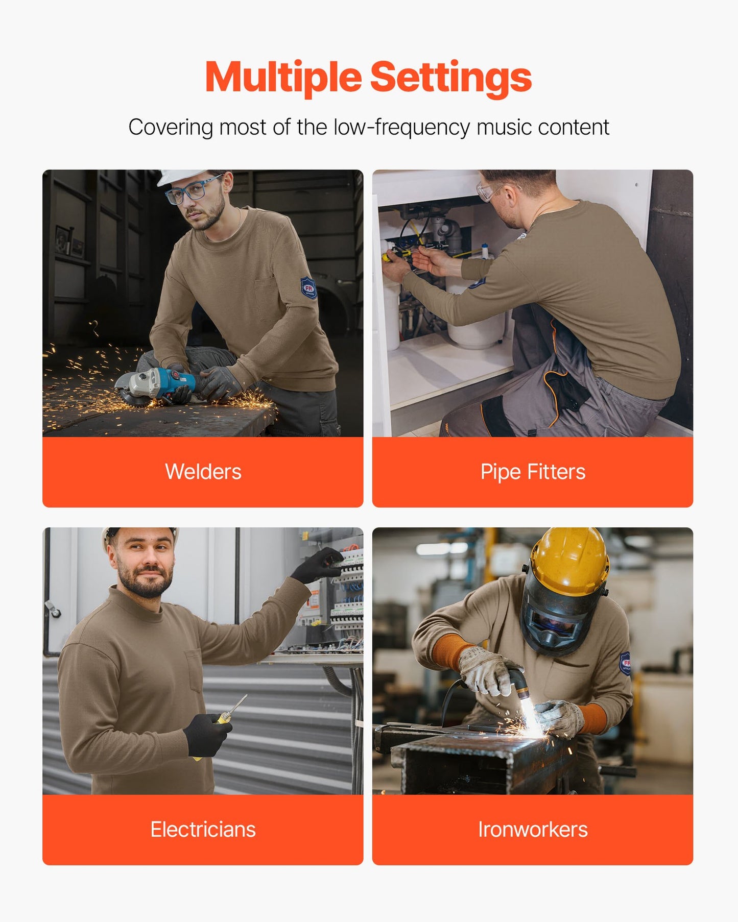 FR Shirts, Flame Resistant Long Sleeve Clothing Lightweight 7 oz Breathable Cotton, Men's Fire Retardant Work Shirt with Pre-shrink Treatment & Pocket, for Welders,Electricians,Gray L