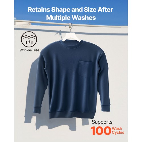 FR Skjortor, Flamskyddande Långärmade Kläder Lätt 7 oz Andningsbar Bomull, Herr Flamhämmande Arbetsskjorta med Förkrympbehandling och Ficka, För Svetsare, Elektriker, Marinblå XL |  EU