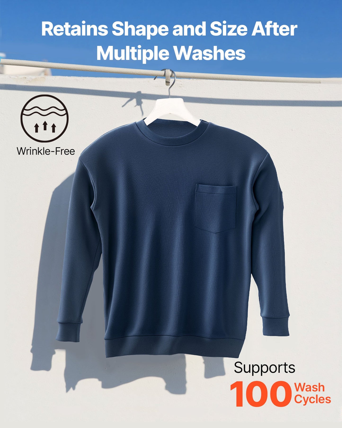 FR Shirts, Flame Resistant Long Sleeve Clothing Lightweight 7 oz Breathable Cotton, Men's Fire Retardant Work Shirt with Pre-shrink Treatment & Pocket, for Welders,Electricians,Navy Blue XL