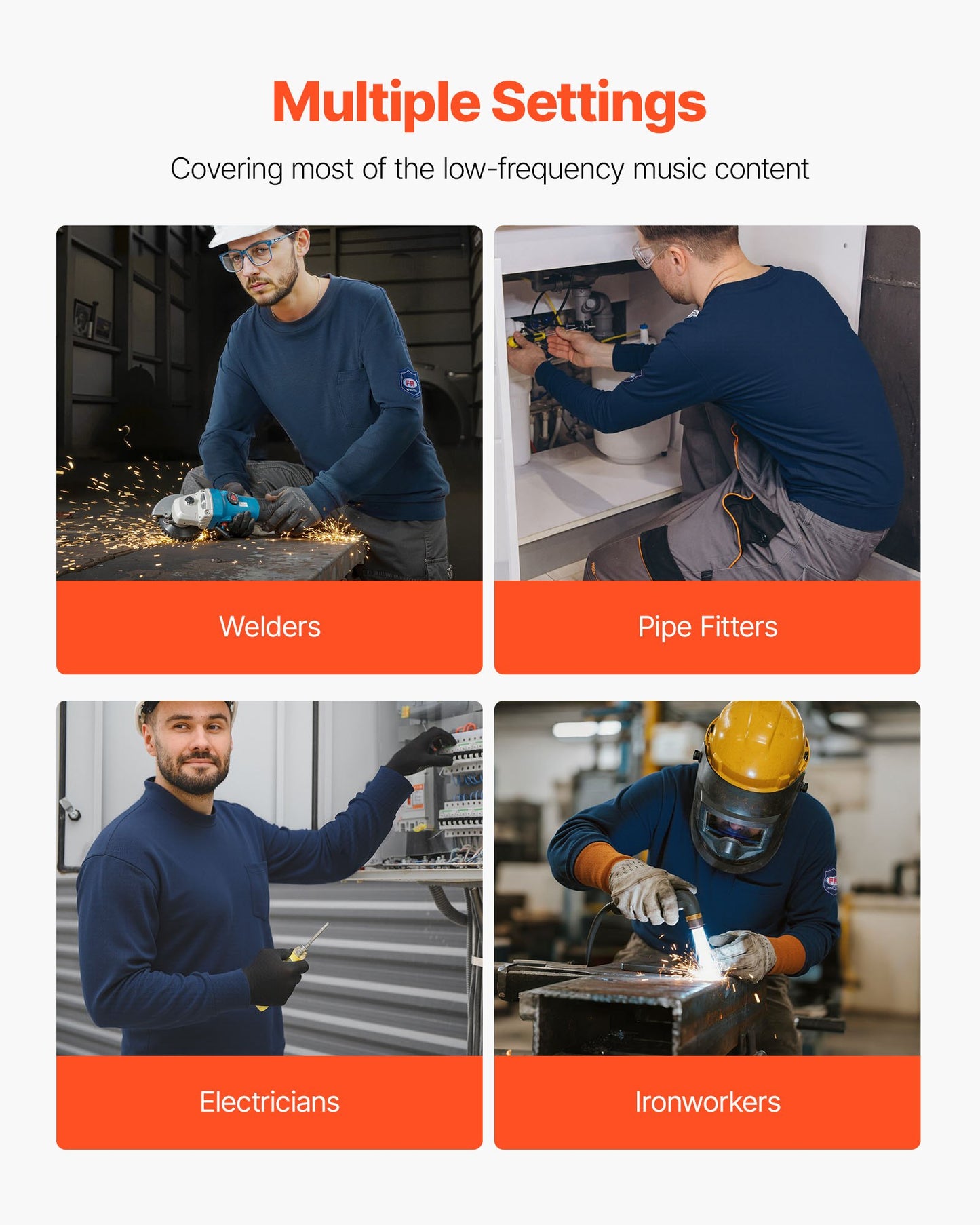 FR Shirts, Flame Resistant Long Sleeve Clothing Lightweight 7 oz Breathable Cotton, Men's Fire Retardant Work Shirt with Pre-shrink Treatment & Pocket, for Welders,Electricians,Navy Blue XL