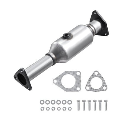 Catalytic Converter, Compatible with Honda Accord 2.4L 2003 2004 2005 2006 2007, 2.4L L4 Engine, Rear, Replacement OE 16299, Stainless Steel Material, for Quick Exhaust Gas Purification
