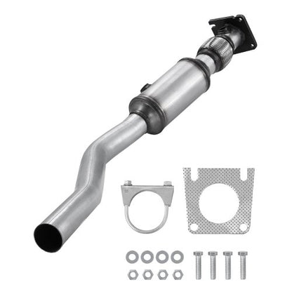 Catalytic Converter, Compatible with Chrysler 200 Sebring/Dodge Avenger Caliber Journey /Jeep Compass Patriot, 2.4L L4, Front, Replacement OE 54735, Stainless Steel, for Exhaust Gas Purification