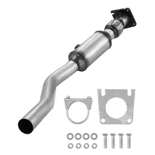 Catalytic Converter, Compatible with Chrysler 200 Sebring/Dodge Avenger Caliber Journey /Jeep Compass Patriot, 2.4L L4, Front, Replacement OE 54735, Stainless Steel, for Exhaust Gas Purification