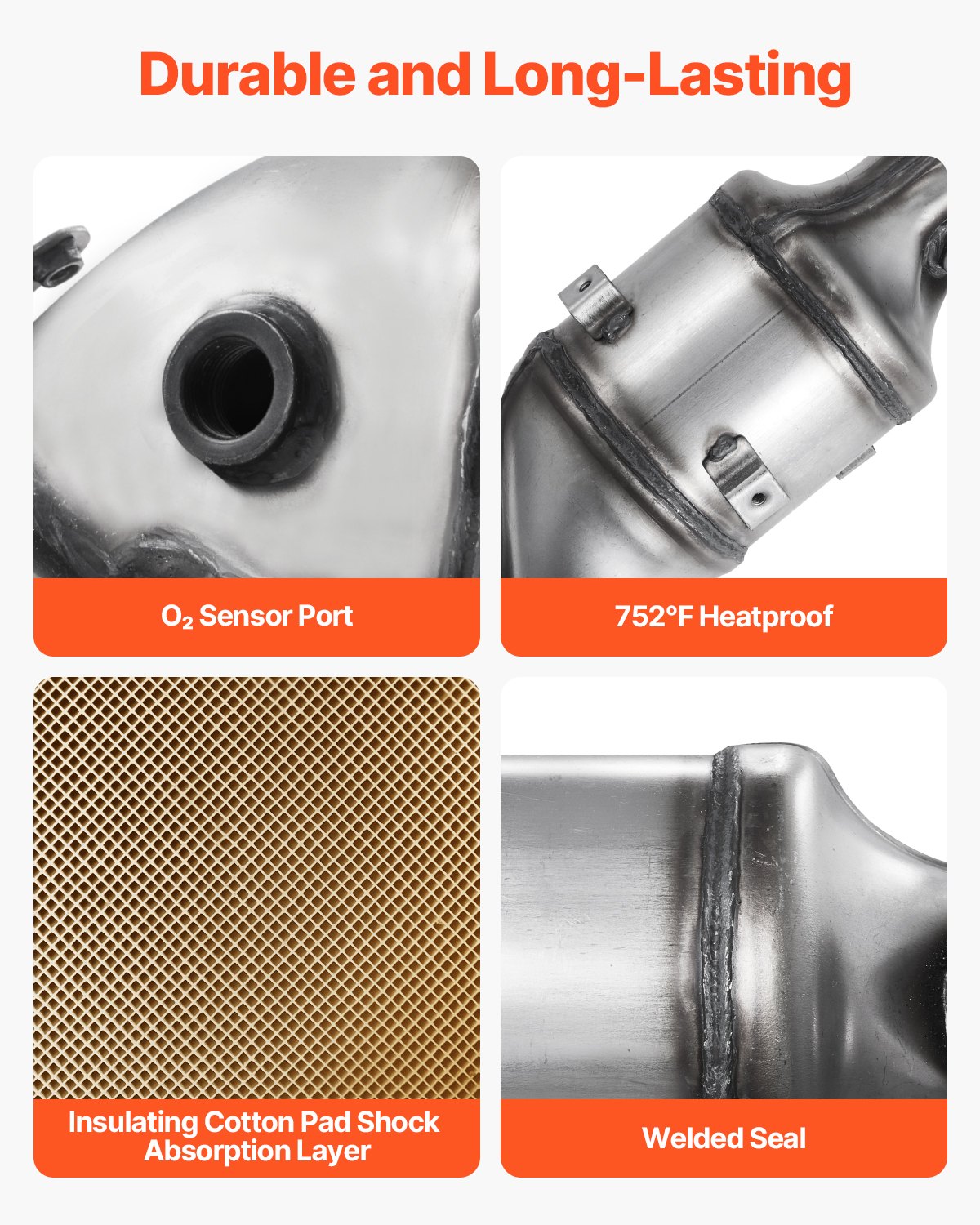 Catalytic Converter, Compatible with Nissan Altima 2007 2008 2009 2010 2011 2012 2013 2.5L L4, Front, Replacement OE 674-933, Stainless Steel High Flow Converter, for Exhaust Gas Purification