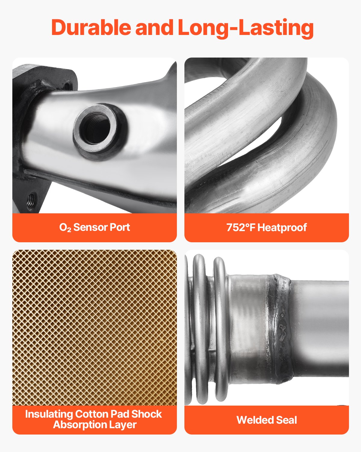 Catalytic Converter, Compatible with Subaru Forester Impreza Legacy Outback/ SAAB 9-2X, 2.5L H4, Front, Replacement OE 16564, Stainless Steel High Flow Converter, for Exhaust Gas Purification