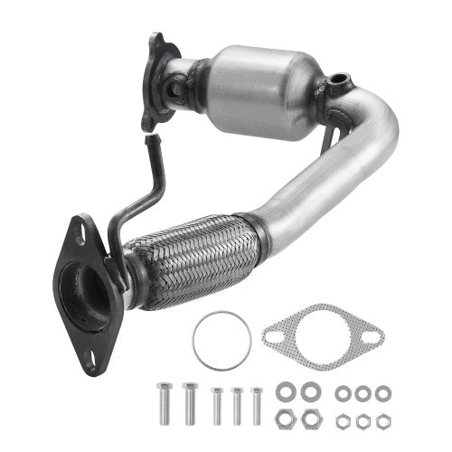 Catalytic Converter, Compatible with Chevrolet Equinox/GMC Terrain/Chevy Captiva Sport, 2.4L L4, Front, Replacement OE 16581 16796, Stainless Steel High Flow, for Exhaust Gas Purification
