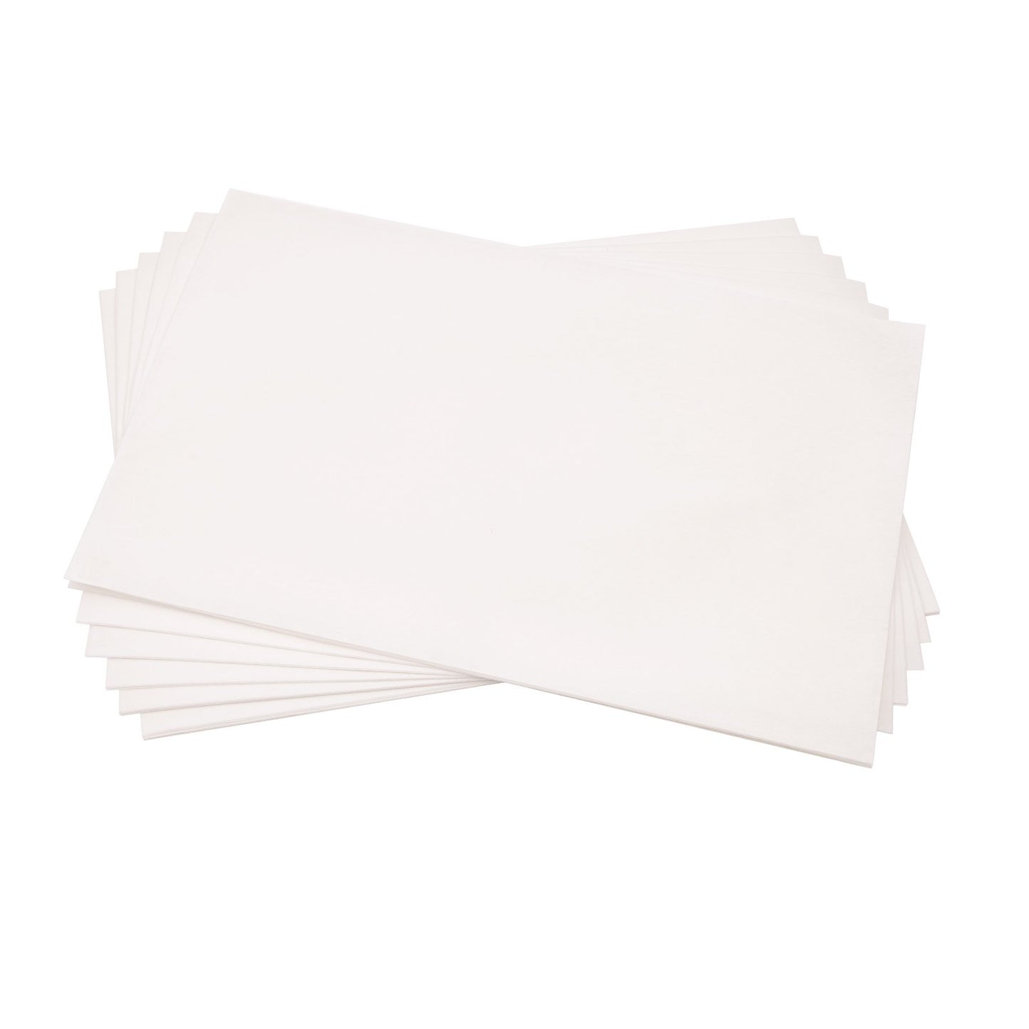 Fryer Filter Paper, 100 Sheets, 25.7" x 16.9", Replacement Fryer Filter Sheets for 55L Commercial Mobile Fryer Filter Machine, for Restaurant, Fast Food Shop, Carnival Concession Stand