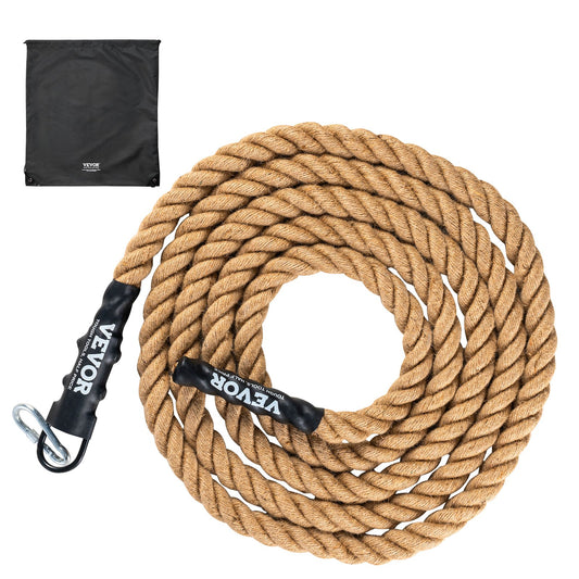 1.5"x30FT Gym Climbing Rope Fitness Strength Training Rope Home Workout
