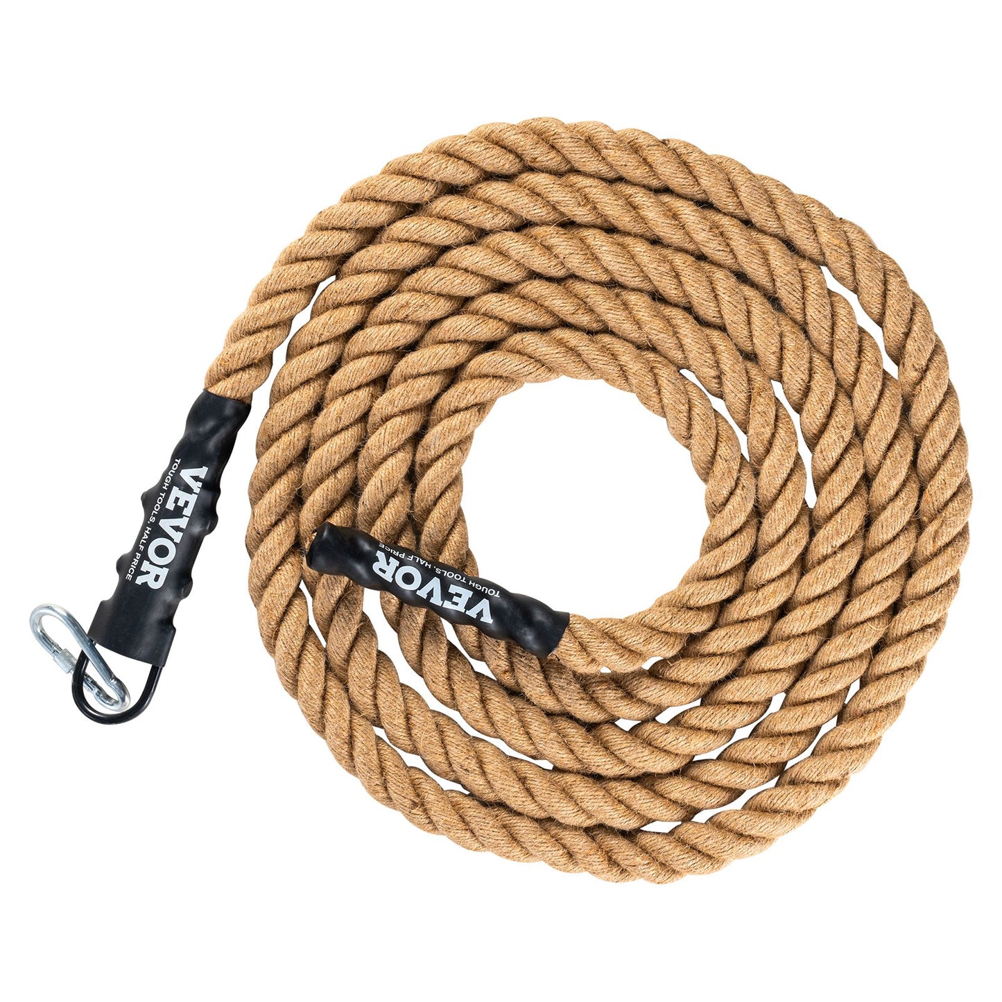 1.5"x30FT Gym Climbing Rope Fitness Strength Training Rope Home Workout