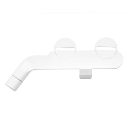 Toilet Bidet Accessories Dual Nozzles Adjustable Pressure Non-Electric