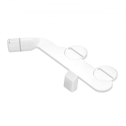 Toilet Bidet Accessories Dual Nozzles Adjustable Pressure Non-Electric
