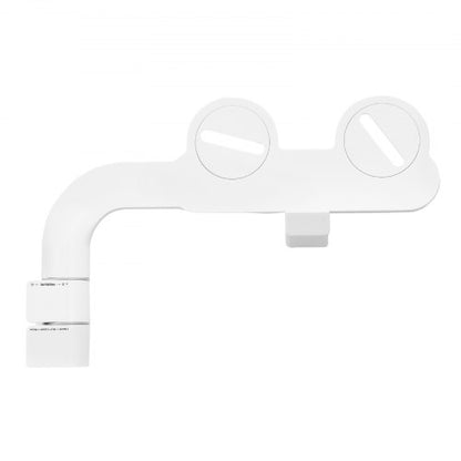 Bidétillbehör för toalett Självrengörande dubbla munstycken Justerbart tryck