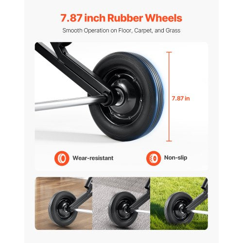 Klappbarer Stuhlwagen für 10 Stühle mit 150 kg Schiebestuhlwagen | EU