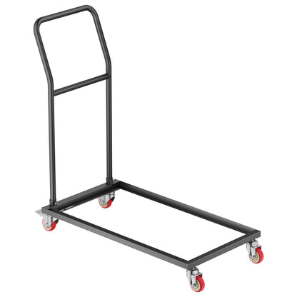 Hopfällbar stolsvagn för 25 stolar på 300 LBS L-form vertikal