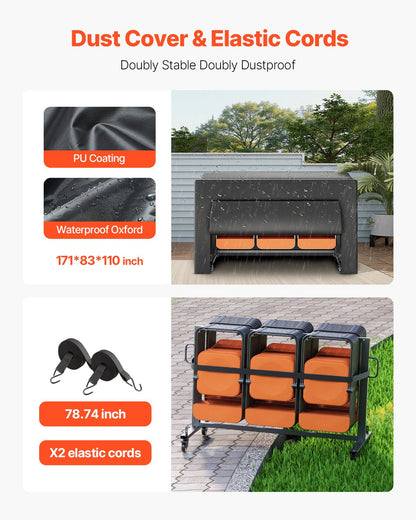 Klappbarer Stuhlwagen für 42 Stühle oder 12 Tische mit 400 Pfund und Rädern