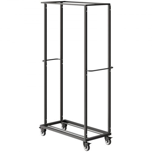 Klappbarer Stuhlwagen für 60 Stühle mit 500 kg Rädern/feststellbaren Rollen | EU