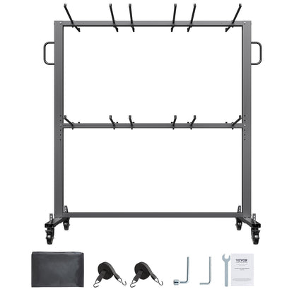 Folding Chair Rack Cart for 84 chairs/ 12 tables+42 chairs at 800 LBS