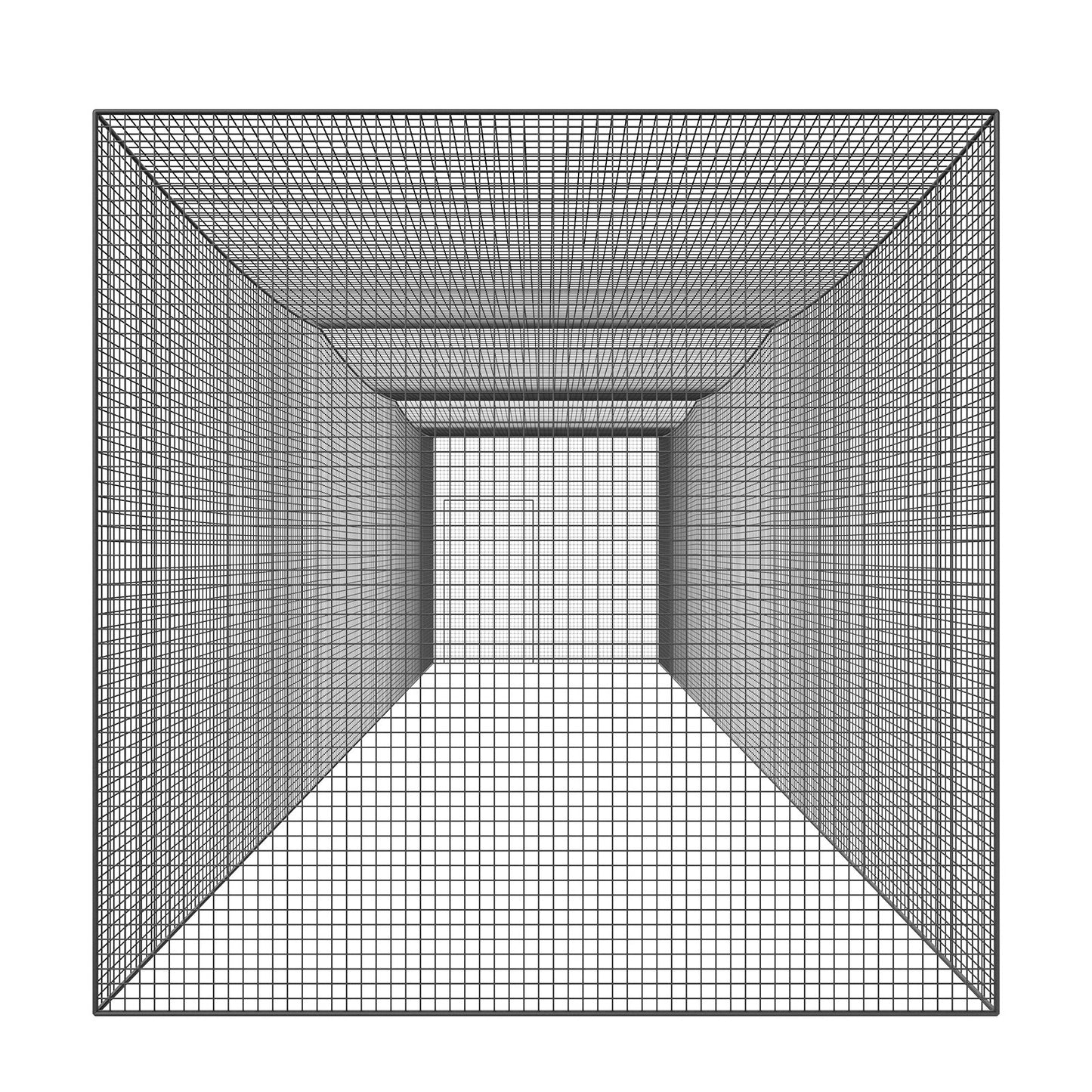 Baseball Batting Nät, Professionell Softball Baseball Batting Träningsnät, Träning Portable Pitching Cage Netting med dörr & bärväska, Heavy Duty inneslutet PE-nät, 35FT (ENDAST NET)