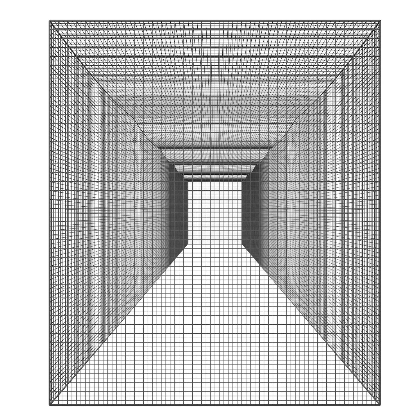 Baseball Batting Nät, Professionell Softball Baseball Batting Träningsnät, Träning Portable Pitching Cage Netting med dörr & bärväska, Heavy Duty inneslutet PE-nät, 70FT (ENDAST NET)