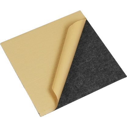 Teppichfliesen zum Abziehen und Aufkleben, 30,5 x 30,5 cm große Quadrate, selbstklebende Teppichbodenfliesen, weich gepolsterte Teppiche, einfache Installation zum Selbermachen für Schlafzimmer, Wohnzimmer, drinnen und draußen (12 Fliesen, dunkelgrau)