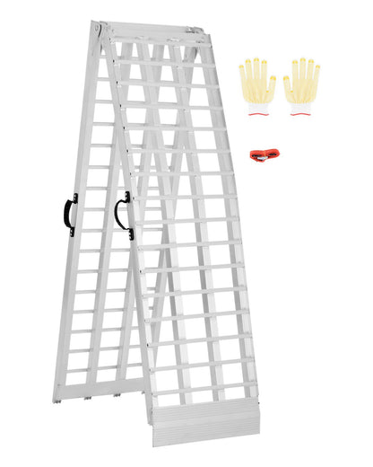 1000 lbs aluminum ramps 1pc Heavy duty loading ramps with handles