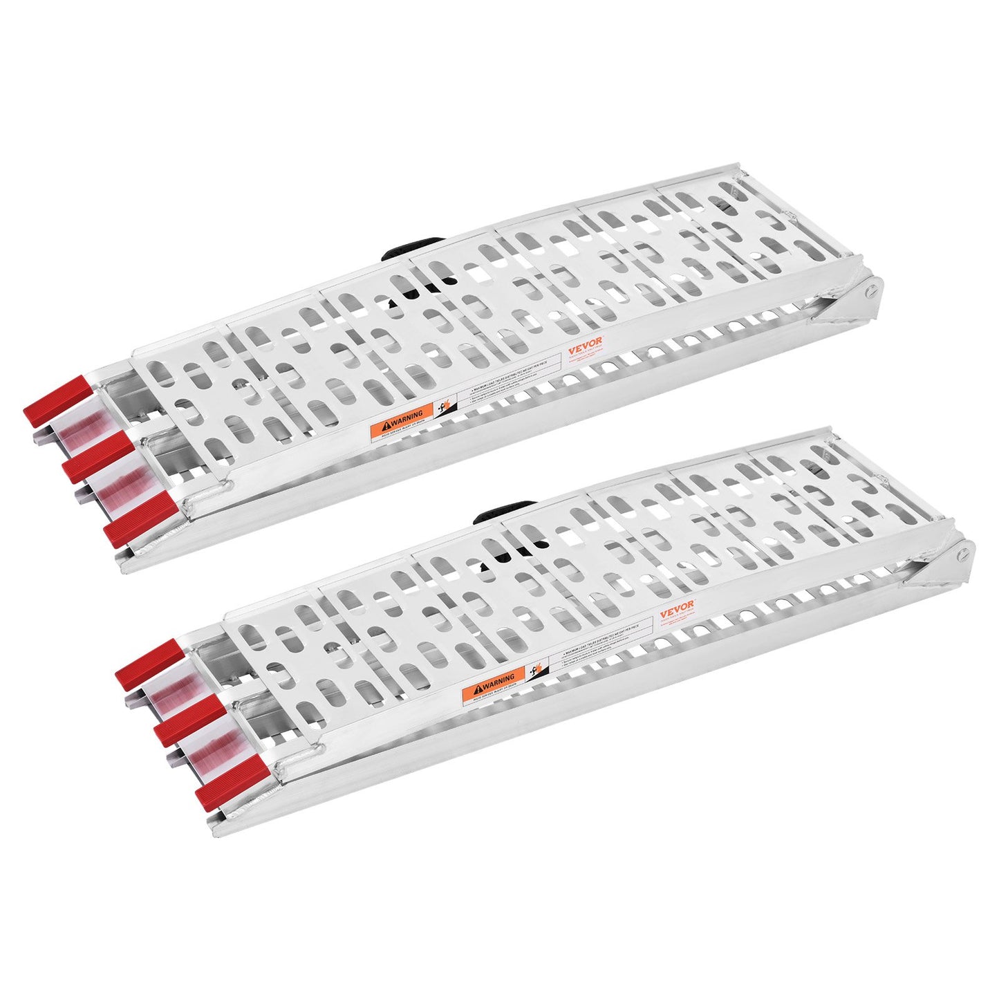 1500 lbs aluminum ramps 2pcs Heavy duty loading ramps with handles