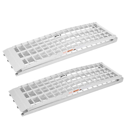 2000 lbs aluminum ramps 2pcs Heavy duty loading ramps with handles