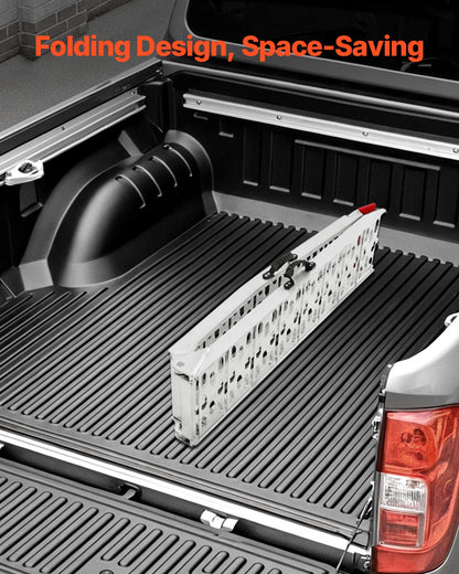 750 lbs aluminum ramps 1 pc Heavy duty loading ramps with handles