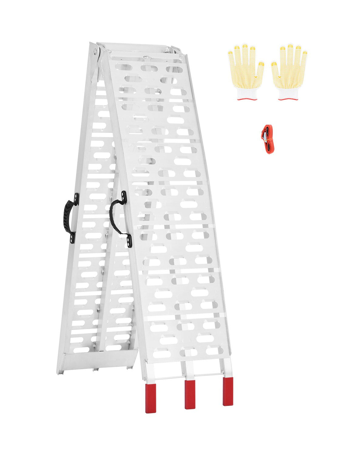 750 lbs aluminum ramps 1 pc Heavy duty loading ramps with handles