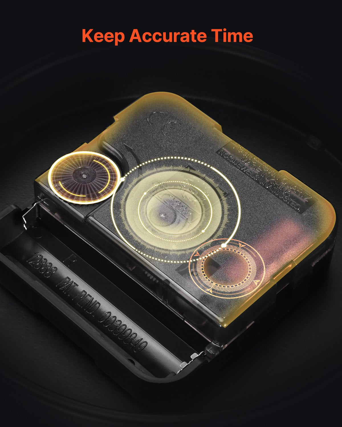 Wall Clock, 24 in Wall Clock Roman Numerals, Battery Operated Non Ticking Silent Classic Decorative Round Clocks, for Living Room Bedroom Office Kitchen Dining Room Home Decor Farmhouse, Black