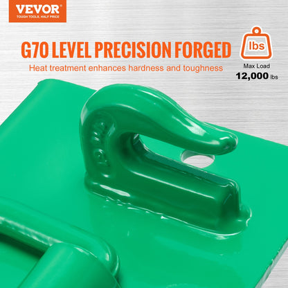 5/16 Zoll Traktor-Eimerhaken, Stahl-Greifhaken der Güteklasse 70, 12.000 lbs, für Wohnmobile und UTVs