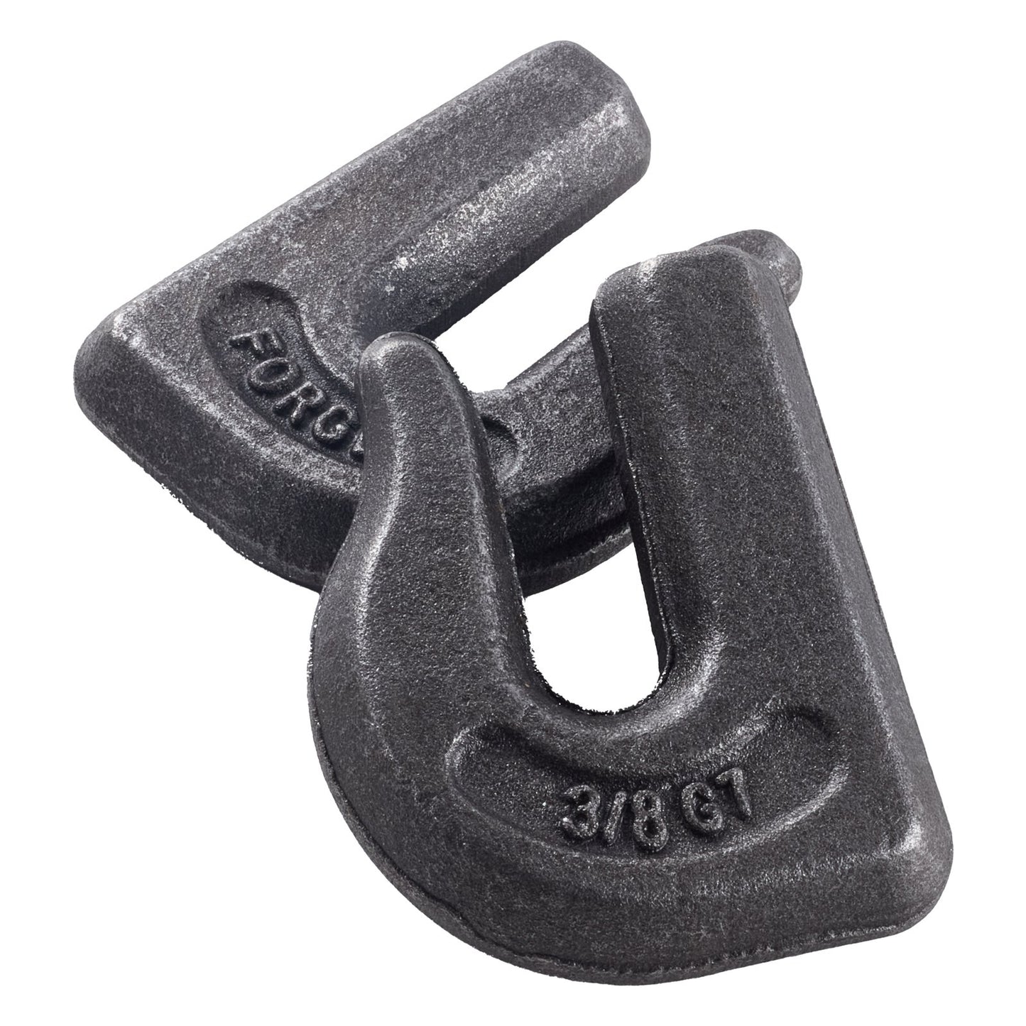 Påsvetsade gripkedjekrokar 3/8" dragkrok G70 Traktorkrokar i smidda stål