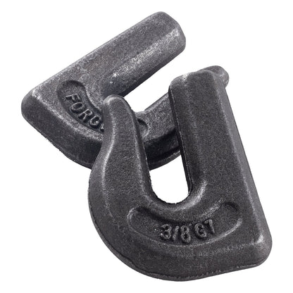 Påsvetsade gripkedjekrokar 3/8" dragkrok G70 Traktorkrokar i smidda stål