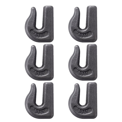 Påsvetsade gripkedjekrokar 3/8" dragkrok G70 Traktorkrokar i smidda stål