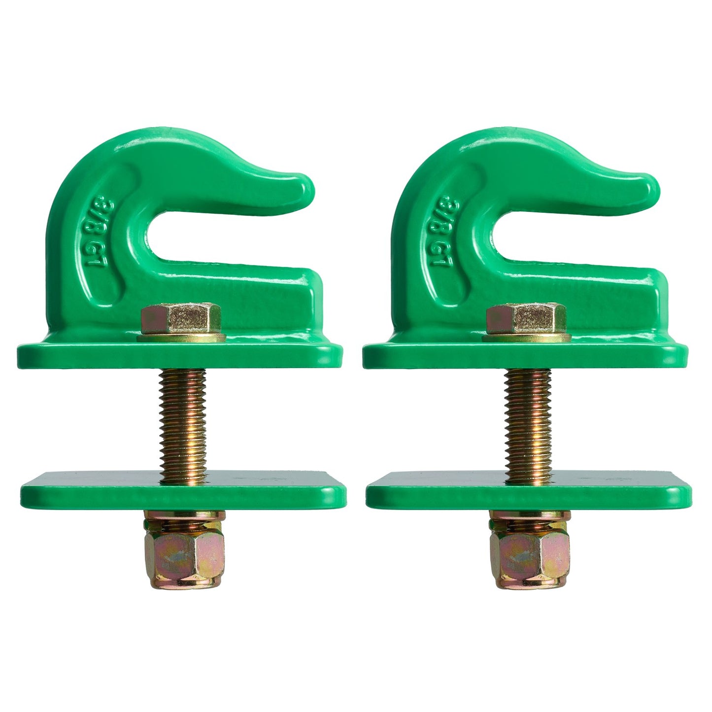 3/8" Traktor-Eimerhaken, Klasse 70, geschmiedete Stahl-Greifhaken-Rückplatte