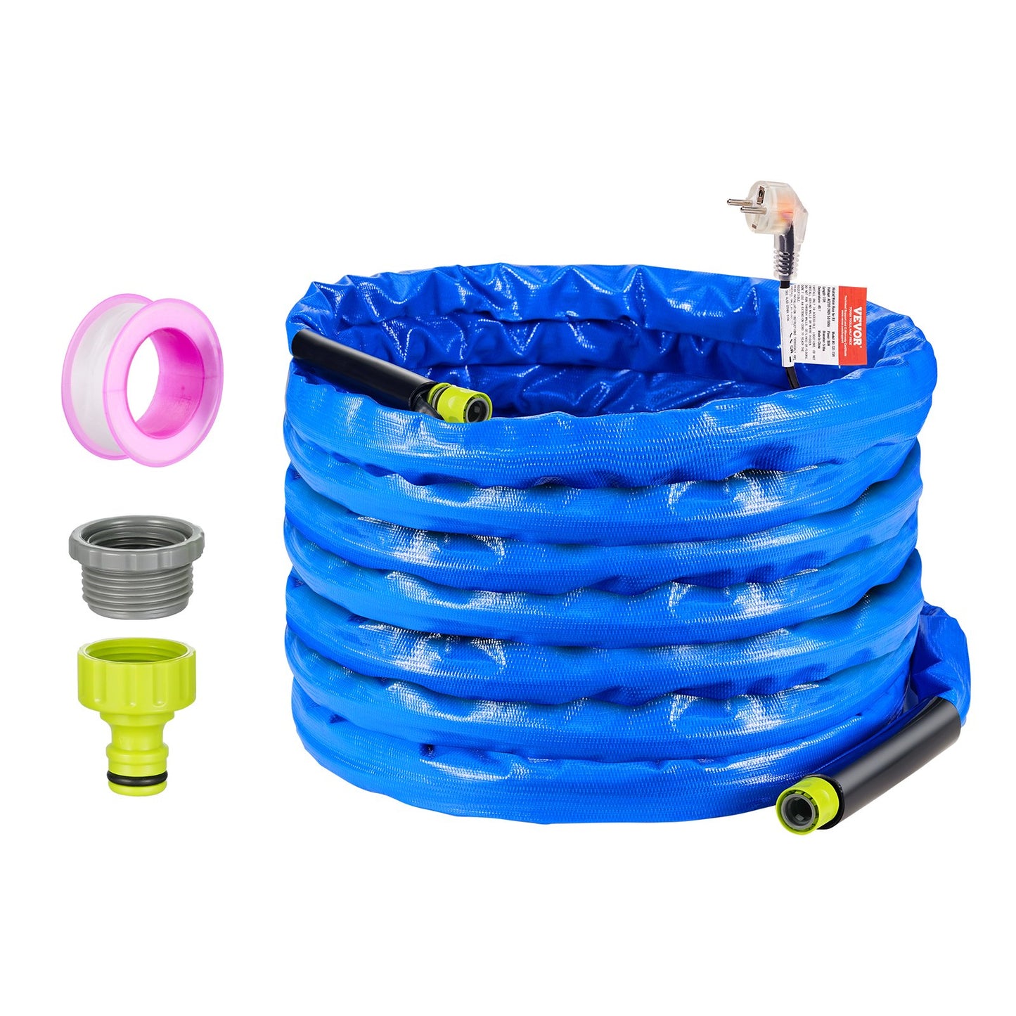50ft Heated Water Hose for RV -45℉ Anti-Freeze Heated Drinking Water Hose