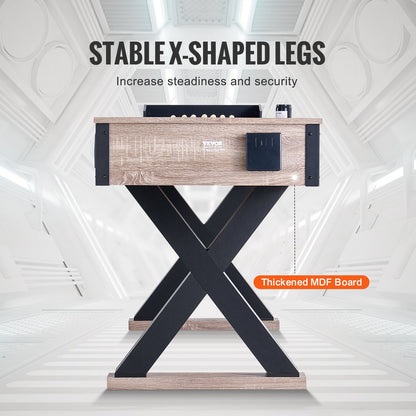 9 fot LED Shuffleboard Bord 2 i 1 Shuffleboard och Bowling Combo Game Set