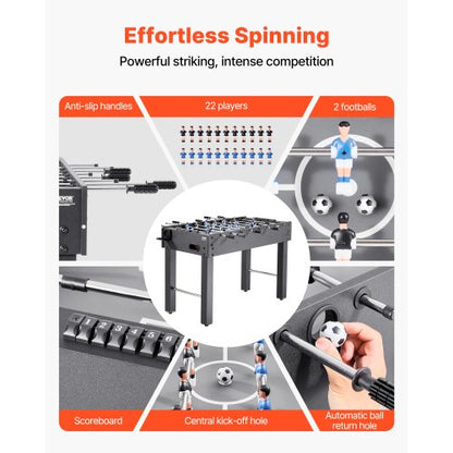 121 cm fotbollsbord i standardstorlek för hemmabruk