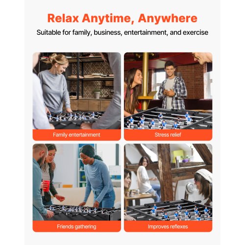 121 cm fotbollsbord i standardstorlek för hemmabruk