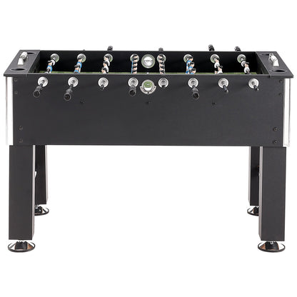 Foosball Table, 55 Inch Standard Size Foosball Table, Full Size Indoor Foosball Table for Home, Family and Game Room, Football with Foosball Table, Includes 4 Balls and 4 Cup Holders