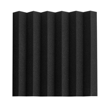 Akustiska skumpaneler 24-pack 12 x 12 x 2 i lim för väggtak