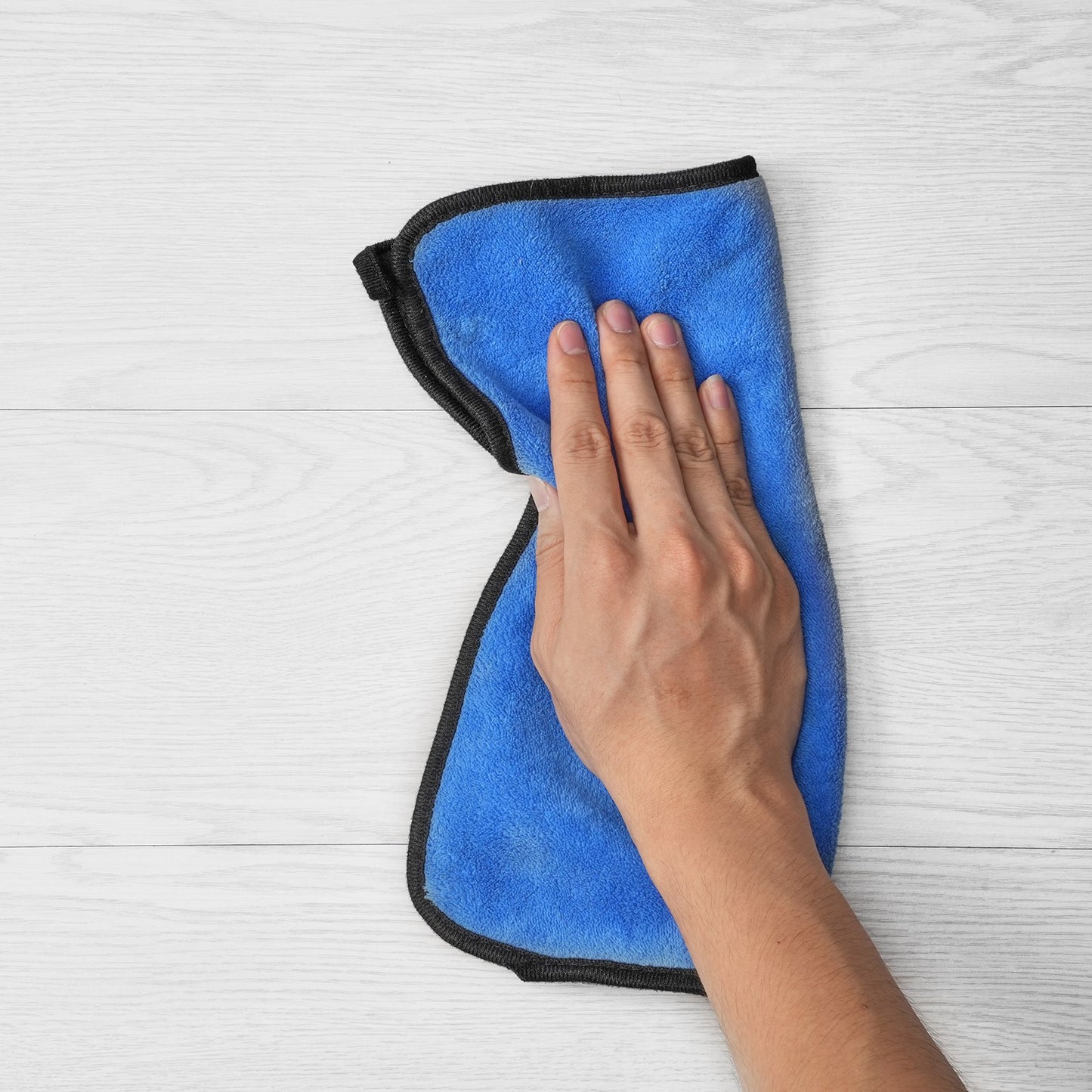 Selbstklebende Vinyl-Bodenfliesen 36 Stück 2,5 mm dick hellgraue Holzfasern