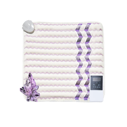 Fjärrinfraröd Värmedyna Ametiststenar Värmematta med Negativa Joner